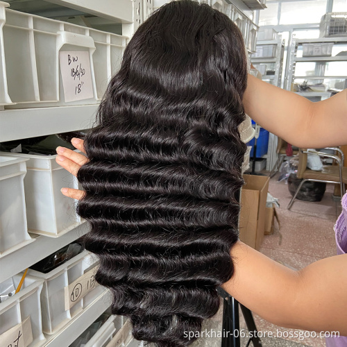 Brazilian Lace Front Wigs Loose Deep Full Lace Human Hair Wig For Black Women Glueless Cuticle Aligned Hair Lace Frontal Wigs